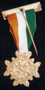 Rear of the Scott Medal