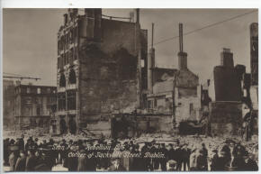 Sinn Fein Rebellion 1916 Corner of Sackville Street, Dublin