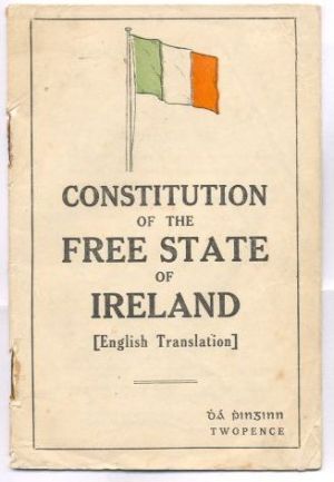 Constitution of the Free State of Ireland
