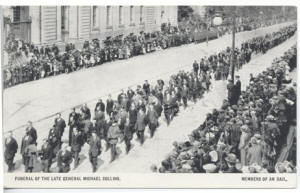 Funeral of the late General Collins. Members f an Dáil.