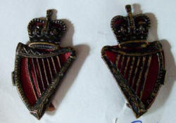 Pair Collar Badge's Royal Ulster Constabulary Reserve 